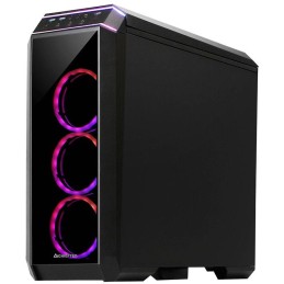 CHIEFTEC MidT Stallion II GP-02B-UC-OP / ATX / 2x USB3.0 / USB2.0 / USB-C / bez zdroje / průhledná bočnice / černá