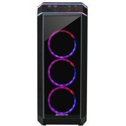 CHIEFTEC MidT Stallion II GP-02B-UC-OP / ATX / 2x USB3.0 / USB2.0 / USB-C / bez zdroje / průhledná bočnice / černá