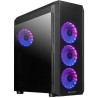 CHIEFTEC MidT Scorpion 4 GL-04B-UC-OP / ATX / 2x USB3.0 / USB-C / 4x120mm wentylator / ARGB / przezroczysty panel boczny / czarn