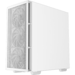 DEEPCOOL skříň CH560 Digital / MidT/ 3x140 a 120mm ARGB fan / USB 3.0 / USB-C/ tvrzené sklo / digitální displej / bílá