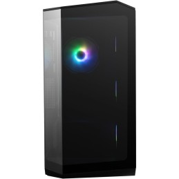 MSI skříň MAG PANO M100R PZ Black/ bez zdroje/ levé a přední sklo/ 4x 120 mm A-RGB fan/ 1x USB-C/ 1x USB3.2/ černá