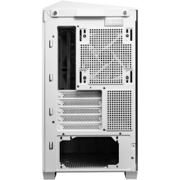 MSI skříň MAG PANO M100R PZ White/ bez zdroje/ levé a přední sklo/ 4x 120 mm A-RGB fan/ 1x USB-C/ 1x USB3.2/ bílá
