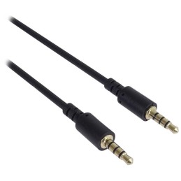 PremiumCord Kabel Jack 3.5mm 4 pinový  M/M 2 m pro Apple iPhone, iPad, iPod