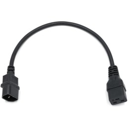 XtendLan propojovací kabel 230V C19 na C14, černý