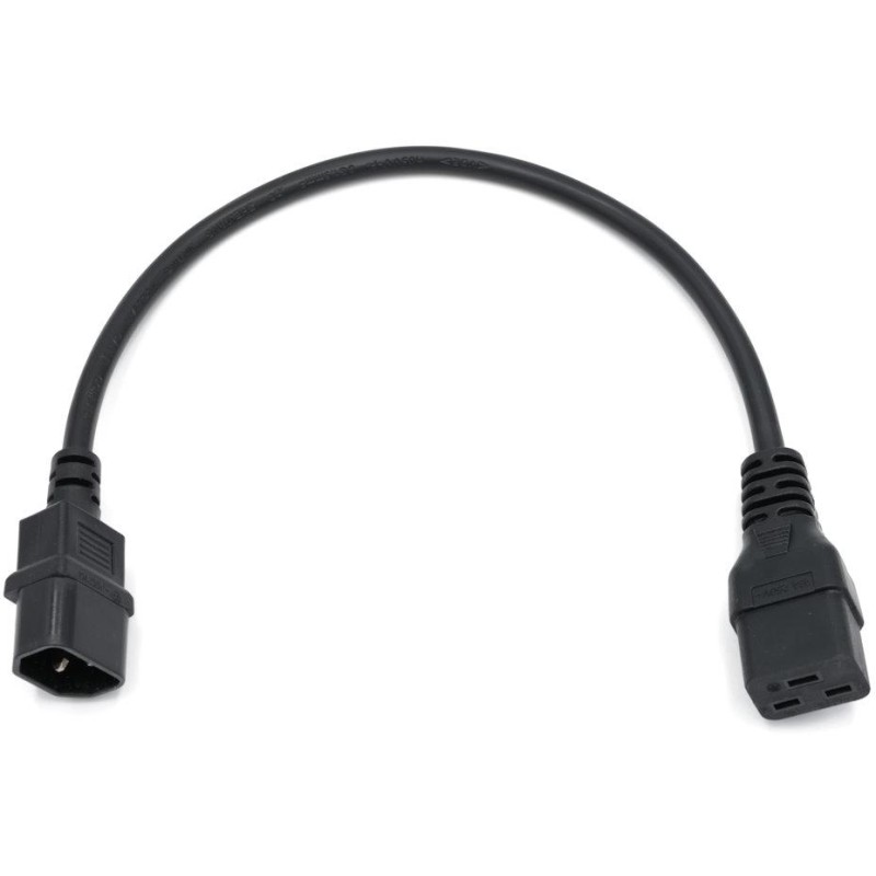 XtendLan propojovací kabel 230V C19 na C14, černý