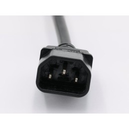 XtendLan propojovací kabel 230V C19 na C14, černý