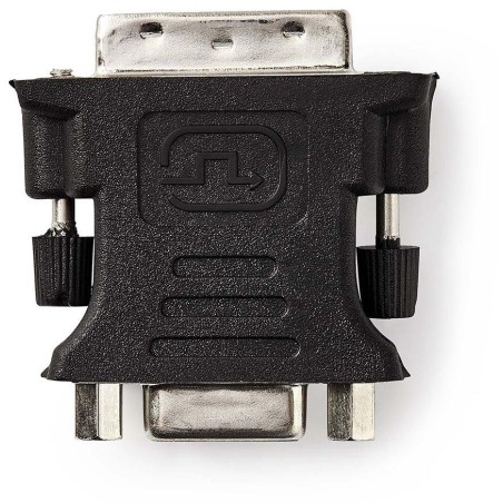 NEDIS adaptér DVI - VGA/ 24+5pinová zástrčka DVI-I - zásuvka VGA/ BOX/ černý