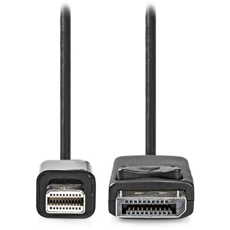 NEDIS Mini DisplayPort kabel/ Mini DisplayPort Zástrčka - DisplayPort Zástrčka/ černý/ bulk/ 2 m