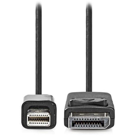 NEDIS Mini DisplayPort kabel/ Mini DisplayPort Zástrčka - DisplayPort Zástrčka/ černý/ bulk/ 2 m