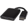 PremiumCord MST adaptér DisplayPort 1.2 - 2x HDMI, rozšíření+zrcadlení+2 obrazy, 4K*2K@60Hz