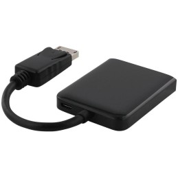 PremiumCord MST adaptér DisplayPort 1.2 - 2x HDMI, rozšíření+zrcadlení+2 obrazy, 4K*2K@60Hz