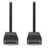 NEDIS DisplayPort-Kabel / DisplayPort-Stecker - DisplayPort-Stecker / 4K / Schwarz / Bulkware / 2 m