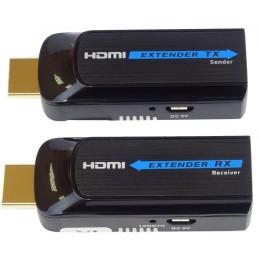 PremiumCord HDMI FULL HD 1080p extender na 50m přes jeden kabel Cat6