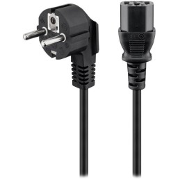 PremiumCord Kabel síťový 230V k počítači 1m