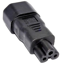 PremiumCord Adaptér IEC C14 na IEC C5  "trojlístek" napětí 230V, 2.5A
