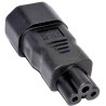 PremiumCord Adaptér IEC C14 na IEC C5  "trojlístek" napětí 230V, 2.5A