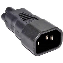 PremiumCord Adaptér IEC C14 na IEC C5  "trojlístek" napětí 230V, 2.5A