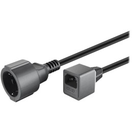 PremiumCord Prodlužovací přívod 230V s EURO konektorem C14 (IEC connection) , 1,5m