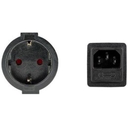 PremiumCord Prodlužovací přívod 230V s EURO konektorem C14 (IEC connection) , 1,5m