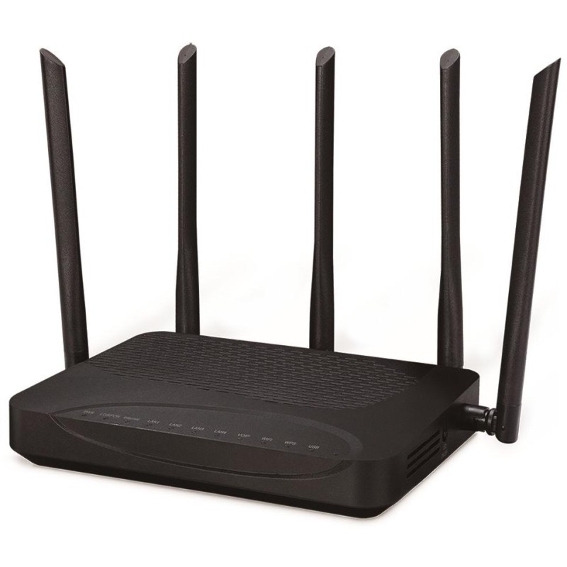 Planet GPN-400AXV GPON HGU, 4x1Gb, 3000Mbps 802.11AX Wireless, Wi-Fi 6, GUI Management