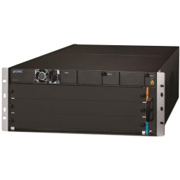 Planet CS-6303R L3 šasi pro instalaci modulů, 3-slot, 40Gb QSFP+, 10Gb SFP+, IPv6/IPv4, redundantní napájení, RING