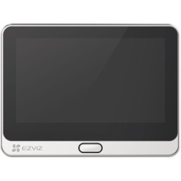 EZVIZ chytrý dveřní videotelefon DP2 2K/ Wi-Fi/ kamera 2304 x 1296/ H.265/ kukátko/ zvonek/ IR do 5m/ PIR/ LCD 4,3"