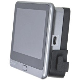 EZVIZ chytrý dveřní videotelefon DP2 2K/ Wi-Fi/ kamera 2304 x 1296/ H.265/ kukátko/ zvonek/ IR do 5m/ PIR/ LCD 4,3"
