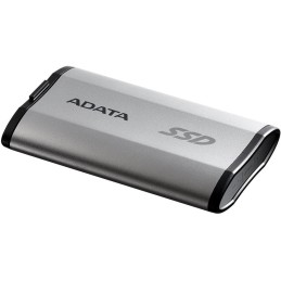 ADATA SD810 2TB SSD / Externí / USB 3.2 Type-C / 2000MB/s Read/Write / stříbrně-šedý