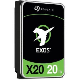 SEAGATE Exos X20 20TB HDD / ST20000NM007D  / SATA / 3,5" / 7200 rpm / 256 MB / 512E/4KN