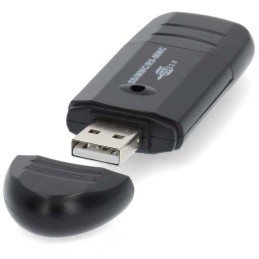 NEDIS čtečka paměťových karet/ MMC / SD / SDHC / USB 2.0/ černá