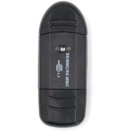 NEDIS čtečka paměťových karet/ MMC / SD / SDHC / USB 2.0/ černá