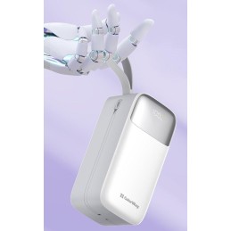 COLORWAY powerbanka/ 50 000mAh/ 1x USB QC3.0/ USB-C/ Lightning/ 22,5W/ Bílá