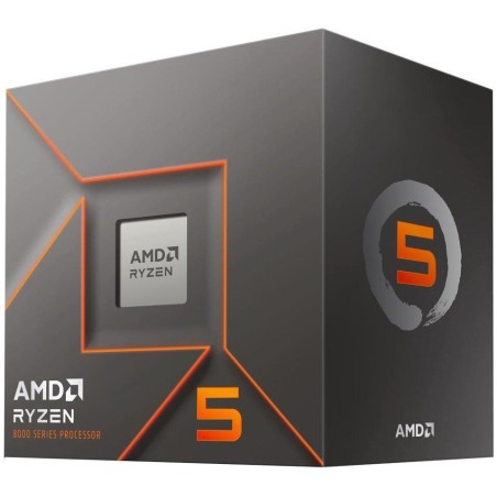 AMD Ryzen 5 8400F / LGA AM5 / max. 4,7GHz / 6C/12T / 22MB / 65W TDP / bez VGA / BOX vč. chladiče Wraith Stealth