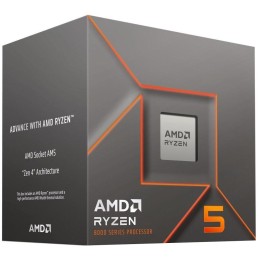 AMD Ryzen 5 8400F / LGA AM5 / max. 4,7GHz / 6C/12T / 22MB / 65W TDP / bez VGA / BOX vč. chladiče Wraith Stealth