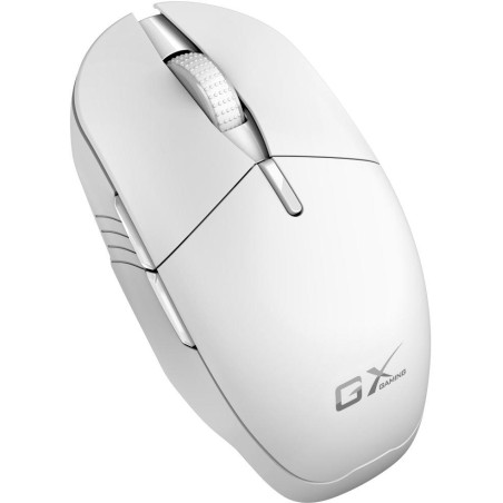 GENIUS GX Gaming Scorpion M8250 AI White/ duální BT+2,4GHz/ 3200 dpi/ bezdrátová/ Copilot/6tlačítková/dobíjecí/RGB/bílá