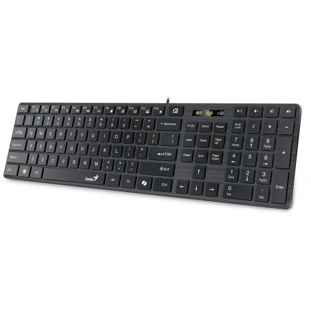 GENIUS Slimstar 126/ Drátová/ Copilot/ USB/ černá/ CZ+SK layout