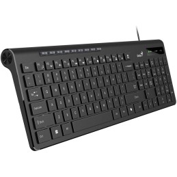 GENIUS Slimstar 230 II/ Drátová/ Copilot/ USB/ černá/ CZ+SK layout