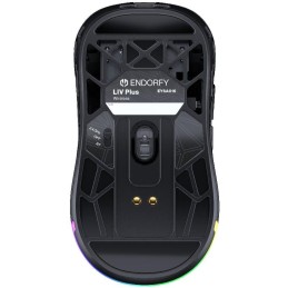 Endorfy myš LIV Plus Wireless / PAW3395 / Khail GM 8.0 / bezdrátová / ultralehká / dockovací stanice / černá