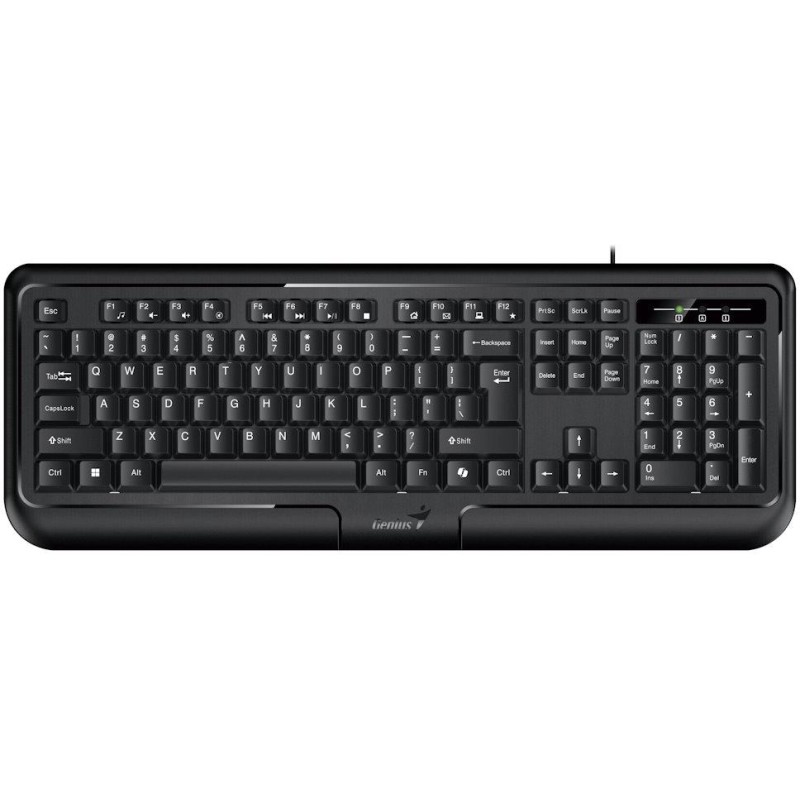 GENIUS KB-118 ver. II/ Drátová/ Copilot/ USB/ černá/ CZ+SK layout