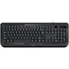 GENIUS KB-118 ver. II/ Przewodowy/ Copilot/ USB/ czarny/ Układ CZ+SK