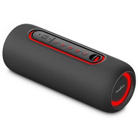 NEDIS reproduktor/ 2.0/ výkon 30 W/ Bluetooth/ AUX/ USB-C/ USB/ černý