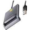 AXAGON contact smart card reader USB-A (eCitizen) / Smart Card / CRE-SM3T / USB 2.0 / 1.3m