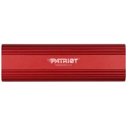 PATRIOT TRANSPORTER Lite 1TB Portable SSD / USB 3.2 Gen2 / USB-C / externí / hliníkové tělo / červený