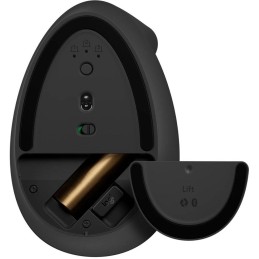 Logitech myš Lift Vertical Ergonomic Mouse for Business/ bezdrátová / pro praváky/ grafit-černá
