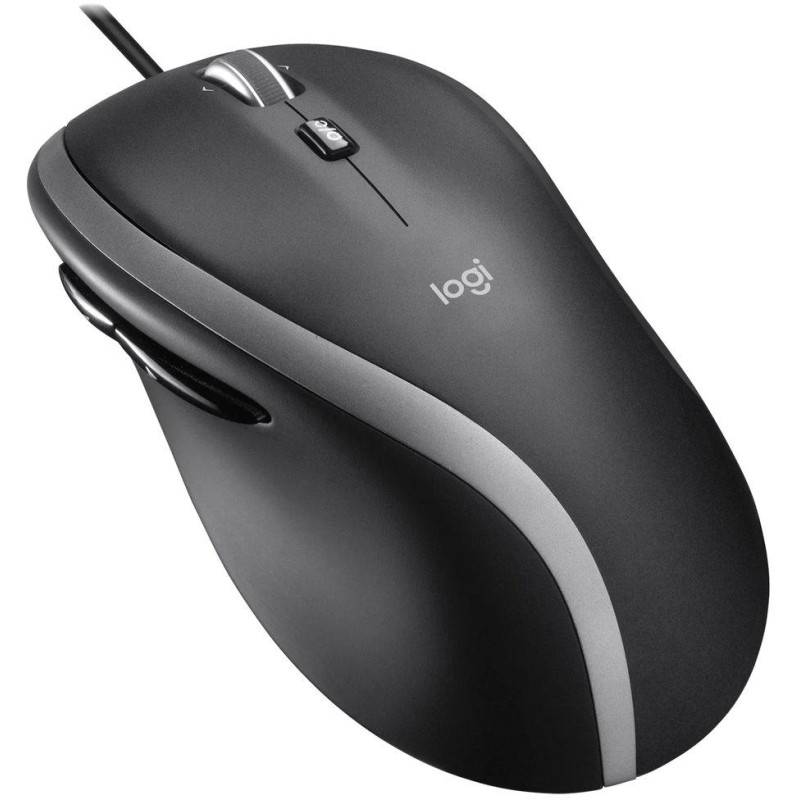 Logitech myš M500s/Kancelářská/Optická/Pro praváky/4 000DPI/Drátová USB/Černá