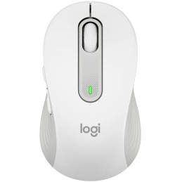 Logitech myš Signature M650 for Business/Kancelářská/Laserová/Pro praváky/4 000DPI/Bezdrátová USB + BT/ bílá