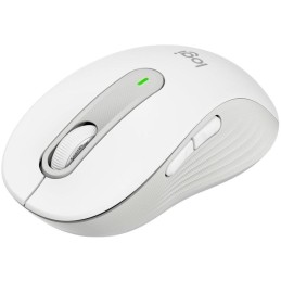 Logitech myš Signature M650 for Business/Kancelářská/Laserová/Pro praváky/4 000DPI/Bezdrátová USB + BT/ bílá