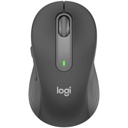 Logitech myš Signature M650 for Business/Kancelářská/Laserová/Pro praváky/4 000DPI/Bezdrátová USB + BT/ grafitová