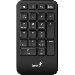 GENIUS NumPad 1000/ numerická/ bezdrátová 2,4GHz/ Copilot/ mini receiver/ USB/ černá