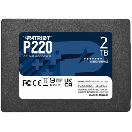PATRIOT P220 2TB SSD / Interní / 2,5" / SATA 6Gb/s /